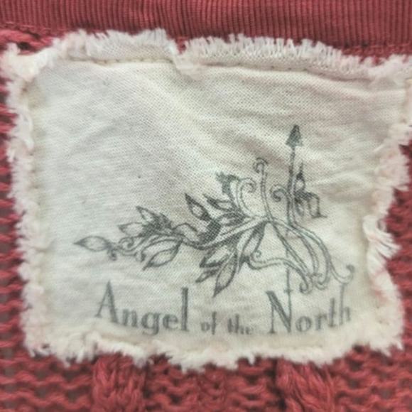 Anthropologie Angel of the North Cascade Cardigan  Sweater In Cinnamon  Size L - Picture 3 of 6
